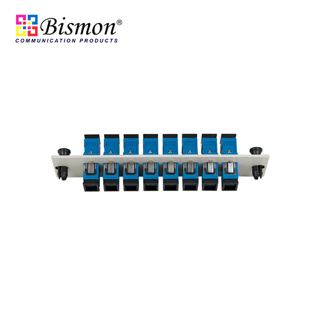 8 SC Snap-in adapter Plate Single-mode Full set
